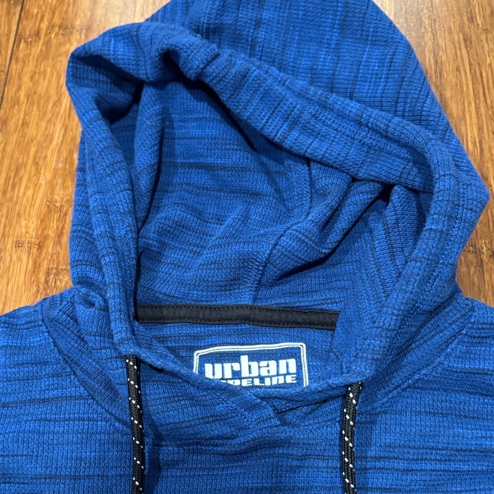 Urban Pipeline Men's Blue Hoodie Sweater Medium EUC - Picture 5 of 9